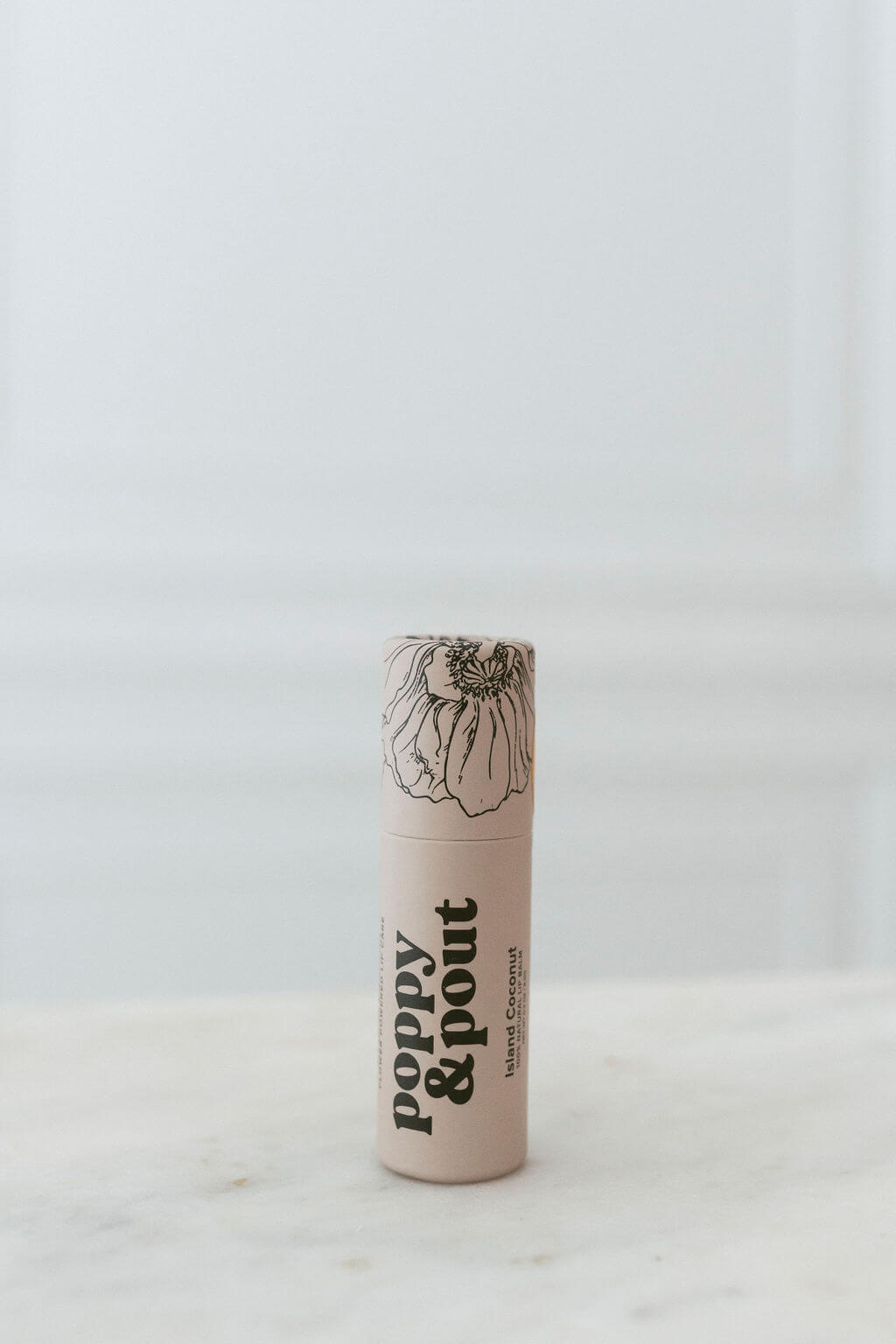 Poppy & Pout Island Coconut Lip Balm